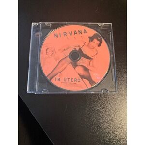 Nirvana In Utero CD 1993 Steve Albini‎ Sub Pop Geffen DGCD-24607 Grunge Rock